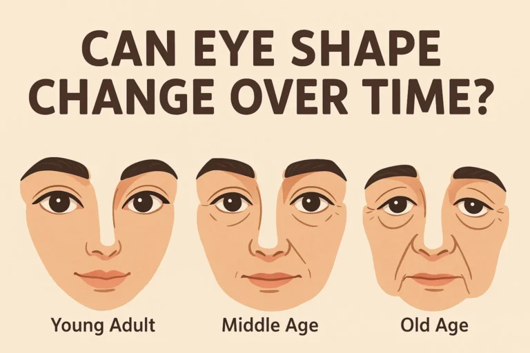 Can Eye Shape Change Over Time? Truth Revealed