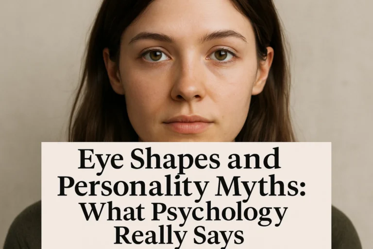 Eye Shapes and Personality Myths