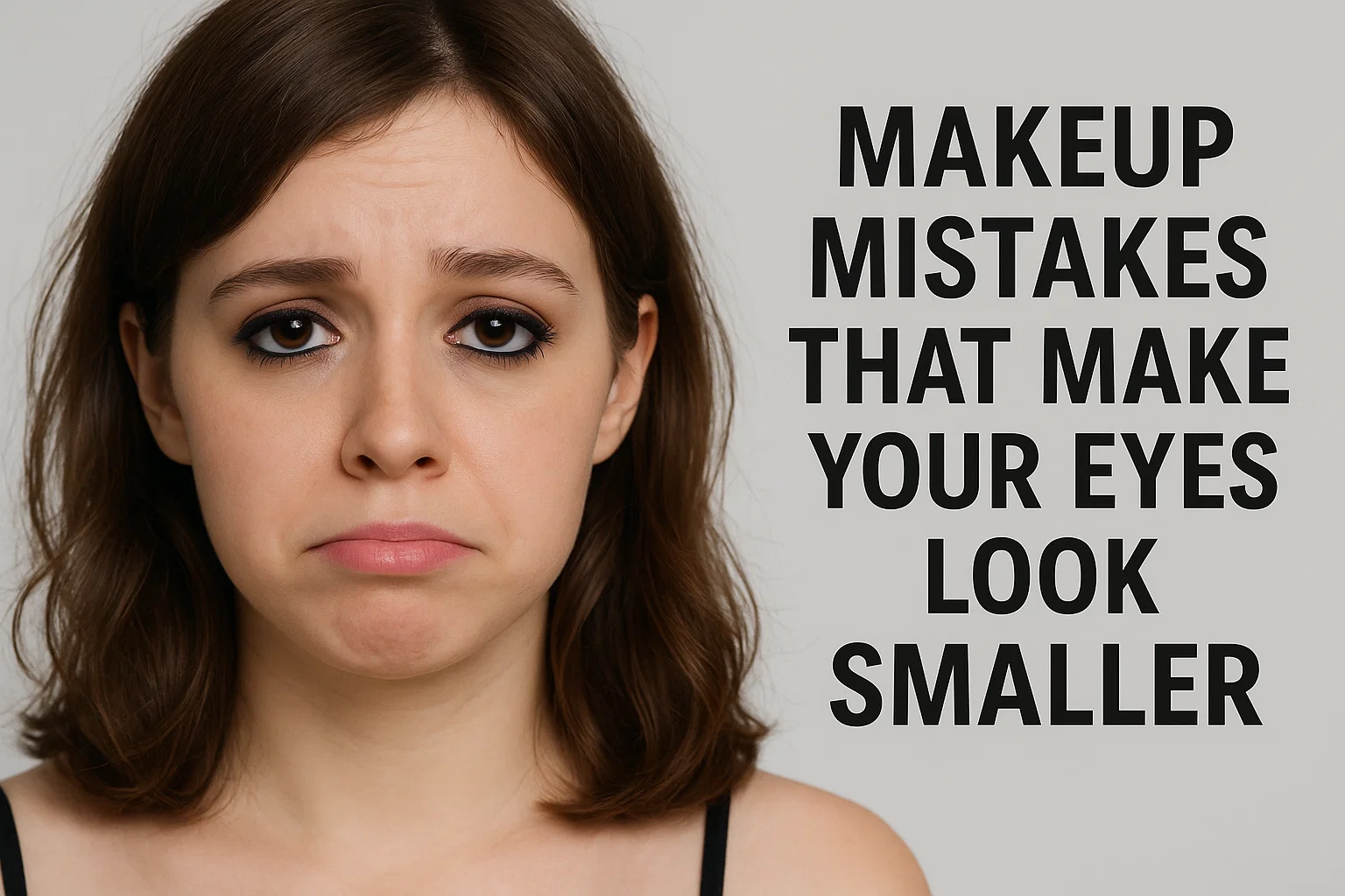 Makeup Mistakes That Make Your Eyes Look Smaller
