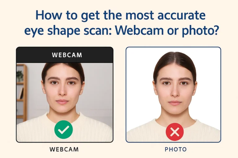 How To Get The Most Accurate Eye Shape Scan Webcam or Photo